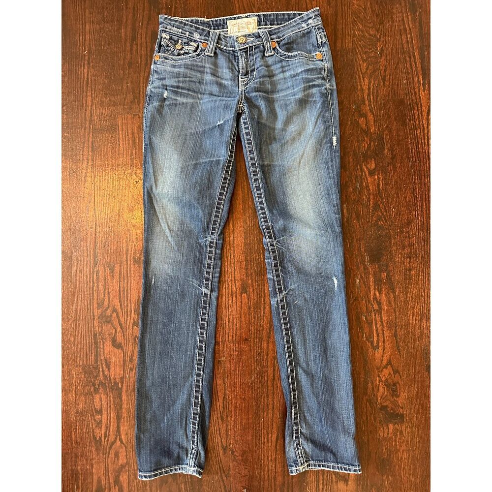 Big Star Women's Blue Straight Leg Jeans